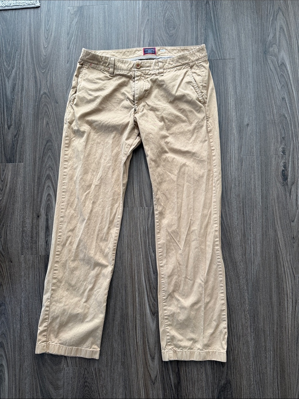 Untuckit Beige Khaki Casual Pants 34x32
